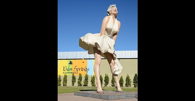 Marilyn Monroe Statue Palm Springs, Calif  Marilyn monroe art, Marilyn, Marilyn  monroe