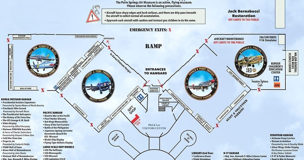 palm springs air museum map
