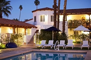 alcazar palm springs, hotels, california