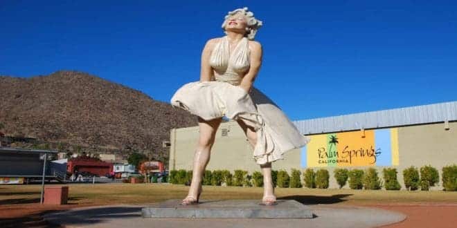 Marilyn Monroe statue causes uproar in Palm Springs, California