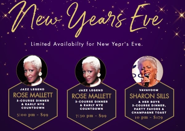 New Year's Eve at The Purple Room, Palm Springs